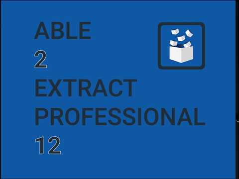able2extract pro 12